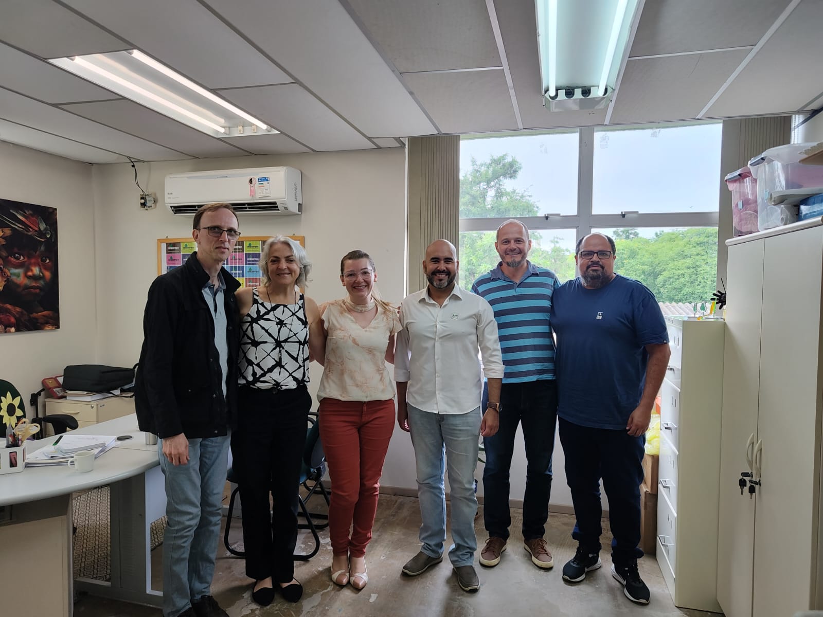 Marco Bulow, Diara Sartori, Cheila Stopiglia, Edward Pessano, Sinval Kist e Ivan de Freitas - Foto: Divulgação Marco Bulow, Diara Sartori, Cheila Stopiglia, Edward Pessano, Sinval Kist e Ivan de Freitas - Foto: Divulgação