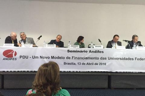 Unipampa participou da discussão sobre o Plano de Desenvolvimento das Universidades - Foto: Marco Hansen/Unipampa