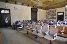 Palestra promovida pela Proext com professor Rafael Maurer - foto: Aline Reinhardt/Unipampa Palestra promovida pela Proext com professor Rafael Maurer - foto: Aline Reinhardt/Unipampa