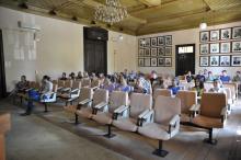 Palestra promovida pela Proext com professor Rafael Maurer - foto: Aline Reinhardt/Unipampa Palestra promovida pela Proext com professor Rafael Maurer - foto: Aline Reinhardt/Unipampa