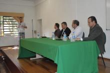 Henrique Prochmann representou os discentes da nova graduação / Foto: Franceli Couto Henrique Prochmann representou os discentes da nova graduação / Foto: Franceli Couto