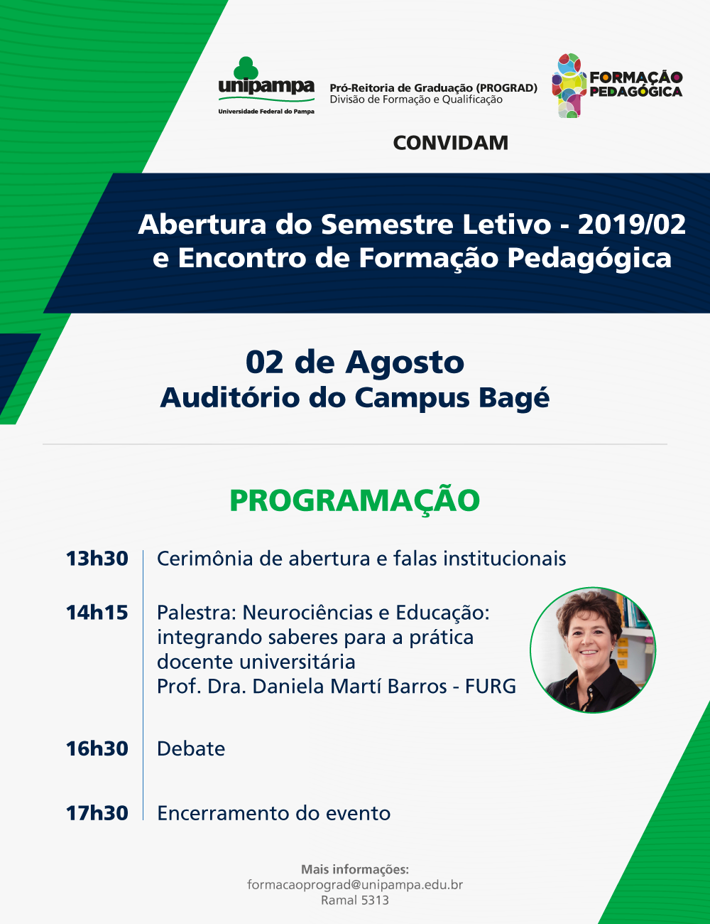 Abertura do Semestre Letivo 2019/2 Abertura do Semestre Letivo 2019/2