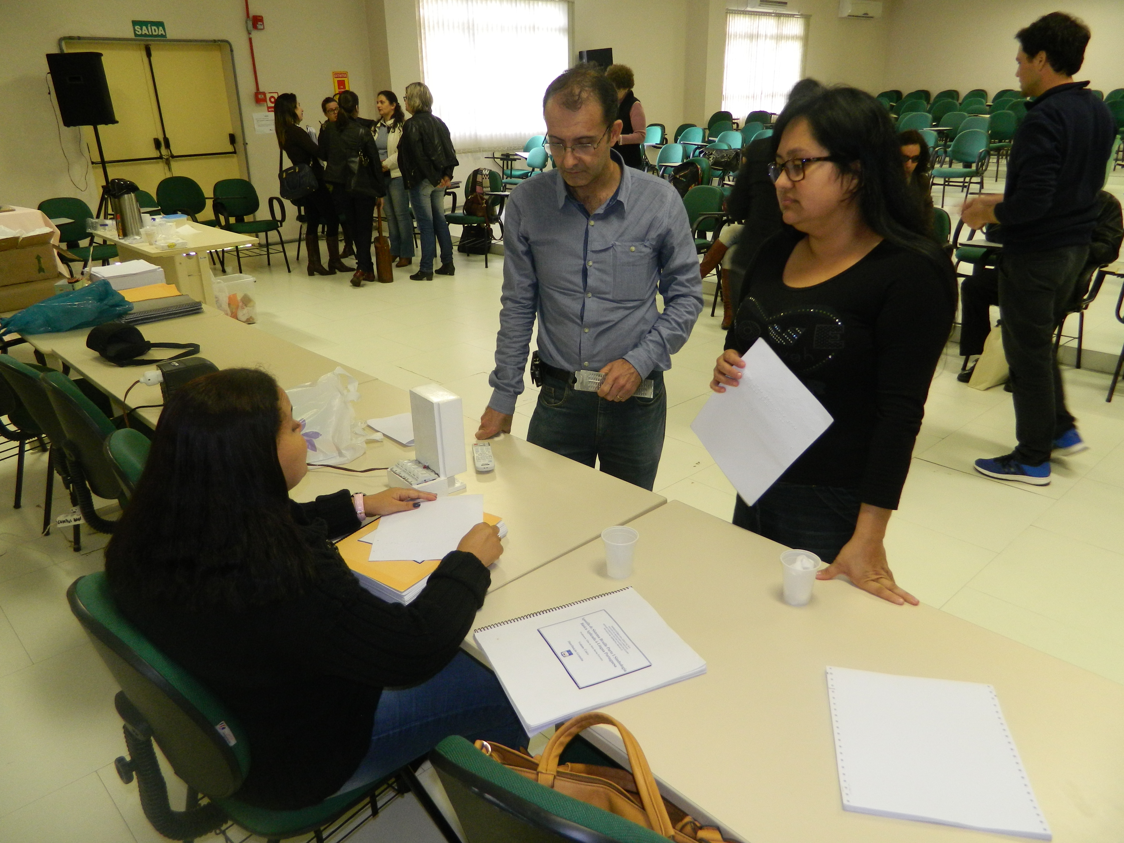 Participantes tiraram dúvidas sobre escrita e leitura / Foto: Murilo Dotto Participantes tiraram dúvidas sobre escrita e leitura / Foto: Murilo Dotto